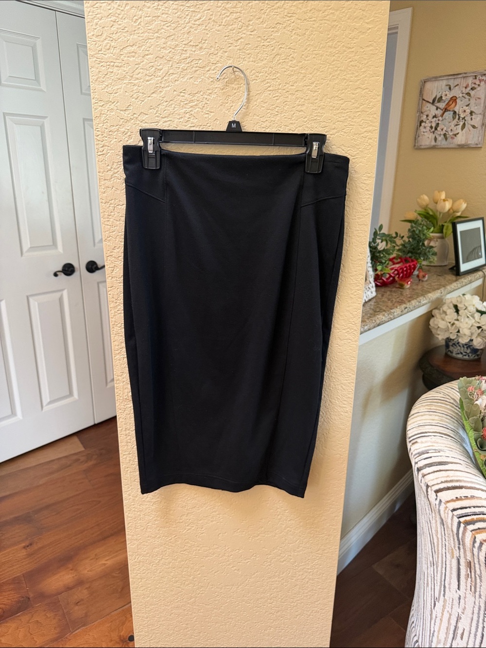 Classic Black Women's Pencil Skirt